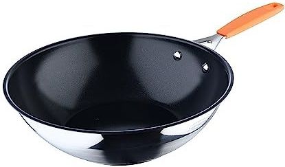 Wokpan - Zwart - Aluminium