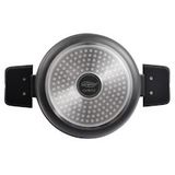 Kookpan met Deksel San Ignacio Bistro SG6425 Aluminium Mat zwart (Ø 20 x 10 cm)