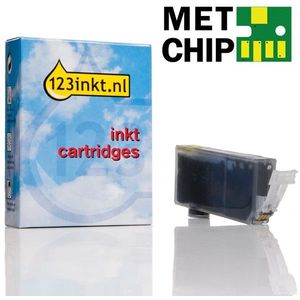 Canon CLI-526GY inktcartridge grijs met chip (123inkt huismerk)
