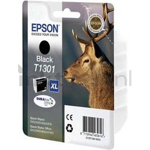 Epson - T1301 Inktcartridge - Zwart - Extra Hoge Capaciteit - Inhoud 33 ml