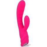 Nalone Clitoristische vibrator, krachtig, geluidsarm, met 7 frequenties, afstandsbediening, voor dames, roze