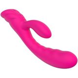Nalone Clitoristische vibrator, krachtig, geluidsarm, met 7 frequenties, afstandsbediening, voor dames, roze