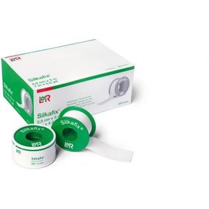 Silkafix - Hechtpleister - 5m x 1.25cm - Latexvrij - 1 Stuks