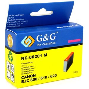 Huismerk Canon BJI-201M magenta (12012) - Inktcartridge - Huismerk (compatible)