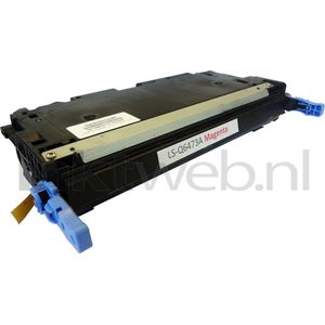 123inkt huismerk vervangt HP 502A (Q6473A) toner magenta