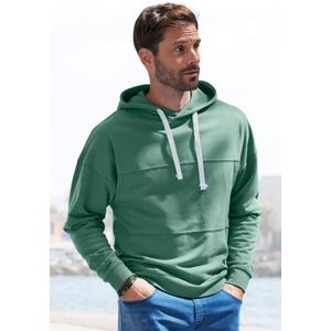 H.I.S Hoodie, Langarm Sweater mit Kapuze, aus Baumwollmischung