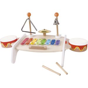Classic World - Set Muziekinstrumenten - Multicolor - Hout - 9 Stuks