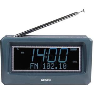 Degen DAB119x - Wereldontvanger - FM / MW / SW / DAB+ - Made By Tecsun