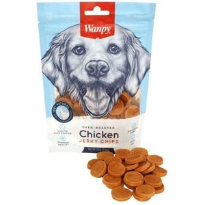 Wanpy oven-roasted chicken jerky chips