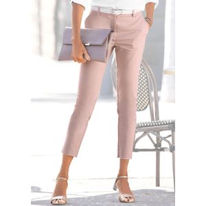 LASCANA Chinohose, in verkürzter Länge, Stoffhose in schmaler Passform, casual-chic