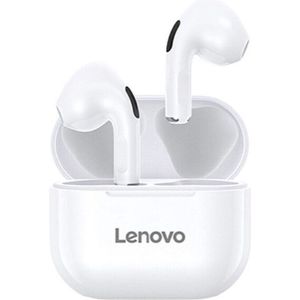 Lenovo TWS Bluetooth draadloze stereo hoofdtelefoon met aanraakbediening en 230 mAh oplaadcase