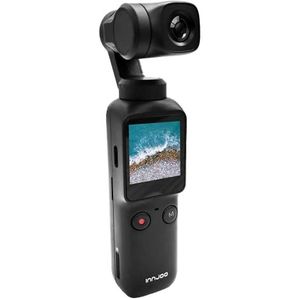 innjoo Actiecamera – mini-camera met drie assen, video-opname 4 K / 2,7 K / 1080 P