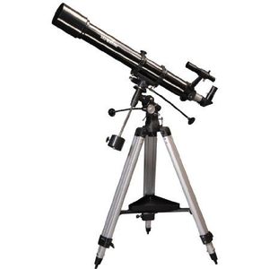 Skywatcher Evostar-90 (EQ-2) (90 mm (3,5 inch), f/900) refractor telescoop zilver