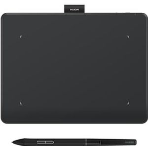 HUION - Inspiroy Frego - Draadloos Tekentablet - Zwart - Bluetooth - 6,3 x 3,9 Inch