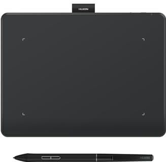 HUION - Inspiroy Frego - Draadloos Tekentablet - Zwart - Bluetooth - 6,3 x 3,9 Inch