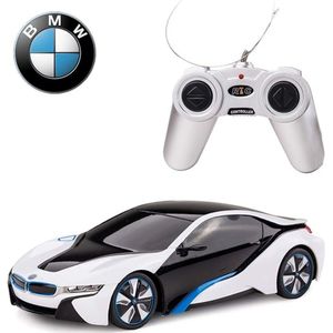 Bestuurbare Auto BMW i8 - Schaal 1/24 - Zilver