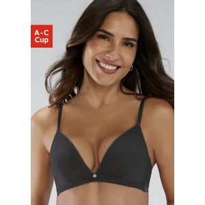 s.Oliver Bralette-BH "Zoè", ohne Bügel in angesagter Triangel-Form