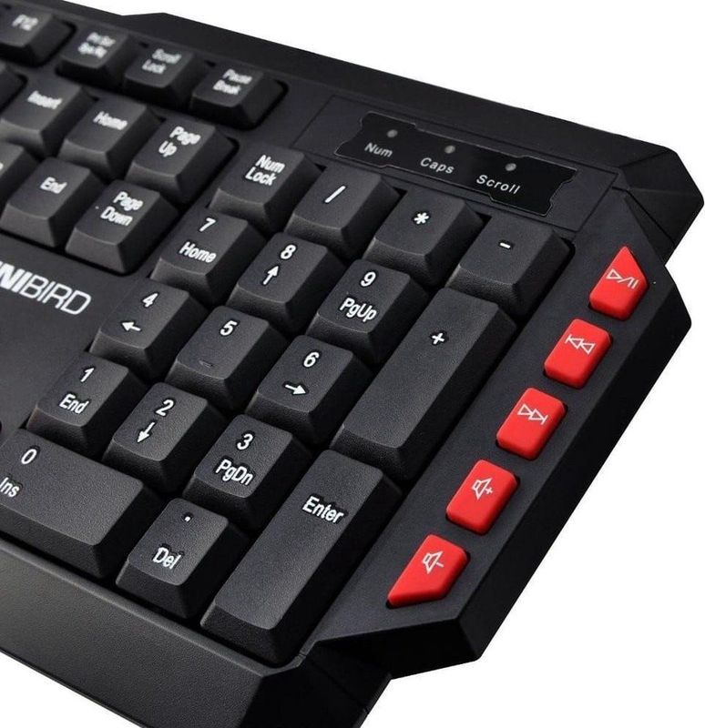 MiniBird - Gonolek - Bedraad Toetsenbord - Qwerty UK