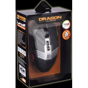 Dragon War G22 Optische Ergonomische Gaming Muis - 7000DPi - RGB Verlichting - Zwart