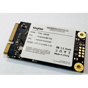 KingFast F6M 256GB SSD mSATA Harde Schijf 6GB/s