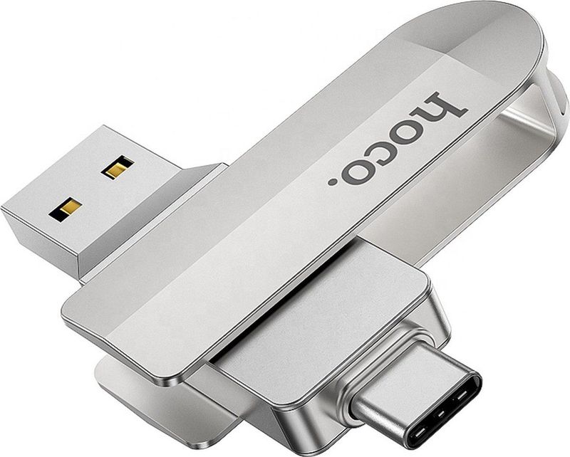 Hoco USB-C & USB 3.0 Stick - 64GB - 2 in 1 - Geschikt Voor iPhone en Samsung