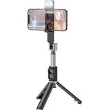 Hoco Universele Tripod Statief / Selfie Stick Draaibare Houder Licht Lamp met Afstandsbediening