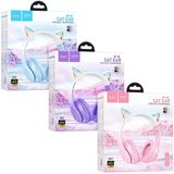 Hoco W42 Draadloze Kinder Koptelefoon - Blauw - Kattenoortjes - Max 85 dB