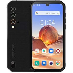 Blackview BV9900E Smartphone, onbreekbaar, 4G (AI Quad Camera 48 MP + 16 MP, 6 GB + 128 GB, Helio P90, Waterdrop display 5,84 inch FHD+, batterij 4380 mAh) Android mobiele telefoon