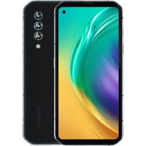 Blackview BL6000 Pro, 5G, 8 GB RAM, 256 GB ROM, 6,36 inch FHD+ display, drievoudige achtercamera 48 MP, 5280 mAh, draadloos opladen, NFC OTG, robuust, IP68, mobiele telefoon, GPS, zilver