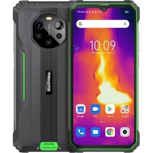 Blackview Smartphone BL8800 PRO Groen (128 GB, Black, Groen, 6.58", Dubbele SIM, 5G), Smartphone, Groen