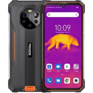 Blackview BL8800 PRO Oranje (128 GB, Oranje, 6.58", Dubbele SIM, 5G), Smartphone, Zwart, Oranje