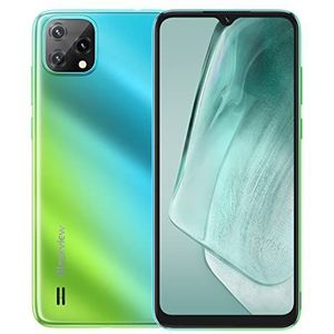 Android 11 Smartphone, ontgrendelt 4G, Blackview A55 (2022) Mobiele Telefoon, 6,53 inch HD+, 4780 mAh, 3 GB RAM-SD-128 GB Smartphone, 8 MP camera's, Dual SIM 4G + 5G WiFi/Face ID/2 jaar garantie