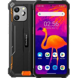 Blackview BV8900 (Double Sim - Ecran de 6.5'' - 256 Go, 8 Go RAM) Orange