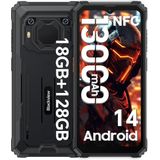 Blackview - BV6200 Pro - Smartphone - Zwart - 6GB RAM - 128GB Opslag