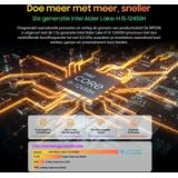 Blackview - MP200 Mini PC - Zwart - Intel Core i5-12450H - 16GB RAM - 1TB SSD - Windows 11 Pro