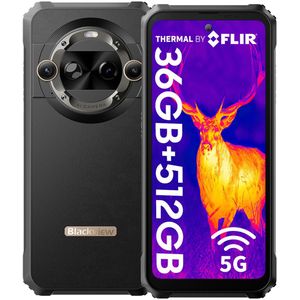 Blackview - BL9000 Pro - Smartphone - Zwart - 12GB RAM - 512GB Opslag