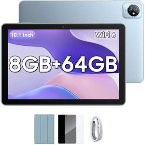 Blackview - Tab 70 - Tablet - Blauw - 10.1 inch - 64GB - Android 14 - WiFi 6