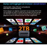 Blackview - MP100 Mini PC - 32GB DDR4 - 1TB M.2 SSD - Zwart - Windows 11 Pro