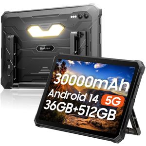 Blackview Active 10 Pro - Tablet - Zwart - 10.95 inch - 12GB RAM - 512GB