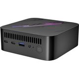 Blackview MP100 Mini PC - 16GB DDR4 - 1TB M.2 SSD - AMD Ryzen™ 7 5825U - Tot 4.5 GHz - Windows 11 Pro - WiFi 6 - USB 3.2 * 2 Type C 3.0 * 2 - 4K UHD - RGB-verlichting - BT 5.2 - Zwart
