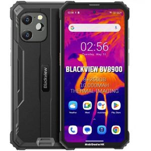Blackview - BV8900 - Smartphone - Zwart - 256 GB - 8 Go RAM - Dubbele SIM
