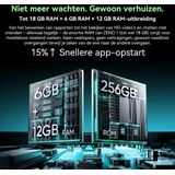 Blackview ZENO 1 Tablet - 8 inch Android 15 Tablet - 18 GB RAM+256 GB ROM(2TB TF) - T615 8-Kern KI-Chip - 4G LTE+WiFi 5G - 6000mAh - Face ID - Widevine L1 - BT5.2 - Zwart