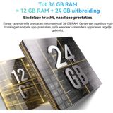 Blackview MEGA 3 Tablet - Android 15 - 12.1 Inch - 36GB RAM - 256GB ROM - Dual 4G LTE - 8800mAh - 13MP+50MP Camera - Grijs