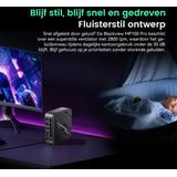 Blackview MP100 Pro - Mini PC - Zwart - 16GB DDR4 - 512GB M.2 SSD - Intel I3-1215U - 4K HD HDMI - WIFI 6.0 - Windows 11 Pro