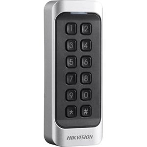 Hikvision - DS-K1107AMK - Mifare Kaartlezer - Zwart - IP65 - Met Keypad