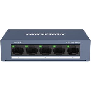 Basis-Switch - RJ-45 Ethernet - 5 Poorten - Fast Ethernet - 150 g