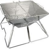 Acecamp Houtskoolbarbecue 42 X 42 X 27 Zilver