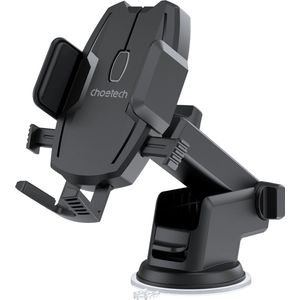 Choetech H043 Universele Dashboard/Voorruit Autohouder met Zuignap Zwart