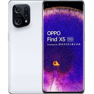 Oppo Find X5 16,6 cm (6.55 inch) Dual SIM Android 12 5G USB Type-C 8 GB 256 GB 4800 mAh Wit