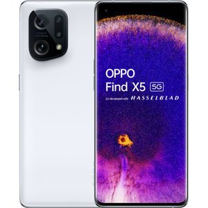 OPPO Zoek X5 (256 GB, Wit, 6.55"", SIM + eSIM, 50 Mpx, 5G), Smartphone, Wit